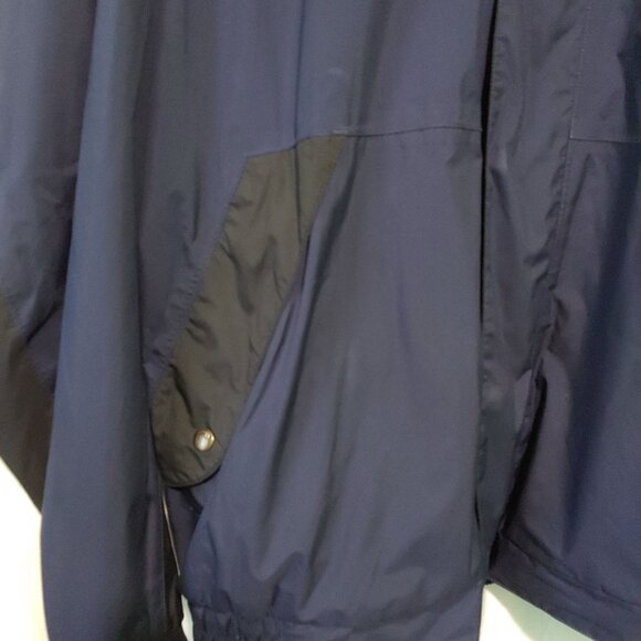 DryJoys by FootJoy men's jacket blue black Size Large windbreaker - Picture 12 of 13